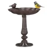 Vogeltränke Antik in Braun