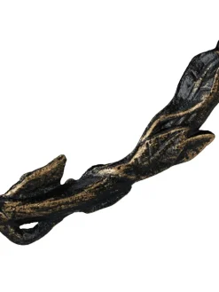 Vogeltränke Blüte in Bronze