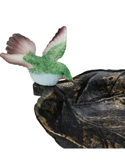 Vogeltränke Erdspieß in Bronze