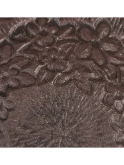 Vogeltränke Gartendeko in Braun