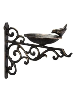 Vogeltränke in Bronze - (B)28x (H)24 x (T)14 cm