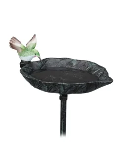 Vogeltränke in Dunkelgrün