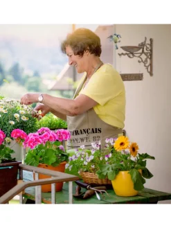 Vogeltränke Welcome in Braun