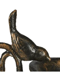 Vogeltränke Welcome in Bronze