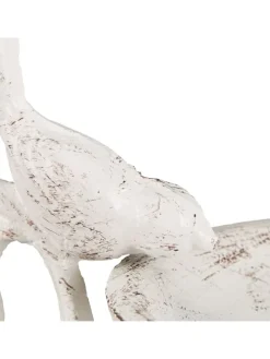 Vogeltränke Welcome in Weiß