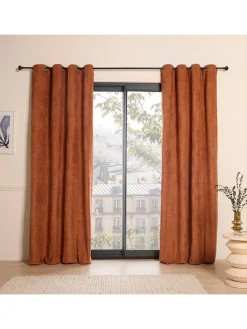 Vorhang "Casablanca" in Orange