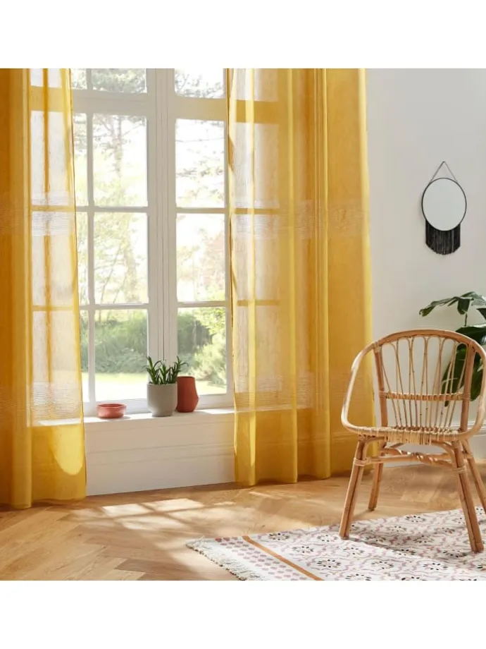 Vorhang in gelb