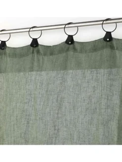 Vorhang in olivgrün