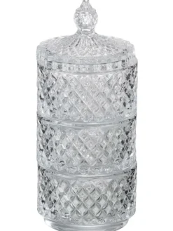 Vorratsbehälter in Transparent - (H)20 x Ø 8,5 cm