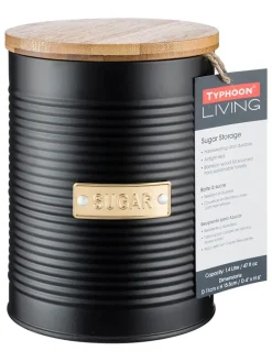 Vorratsbehälter "Typhoon" in Schwarz - 1,4 l