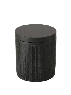 Vorratsdose ''Bathy'' in Schwarz - (H)10,7 x Ø 9,2 cm