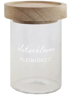 Vorratsglas "Kleinigkeit" - (H)9 x Ø 6 cm