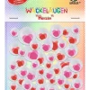Wackelaugen "Herzen" in Rot/ Rosa