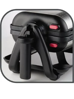 Waffeleisen "Kingsize WM756D12" in Schwarz