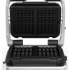 Waffelplatte "Optigrill Xin1 - XA730810" in Schwarz/ Silber