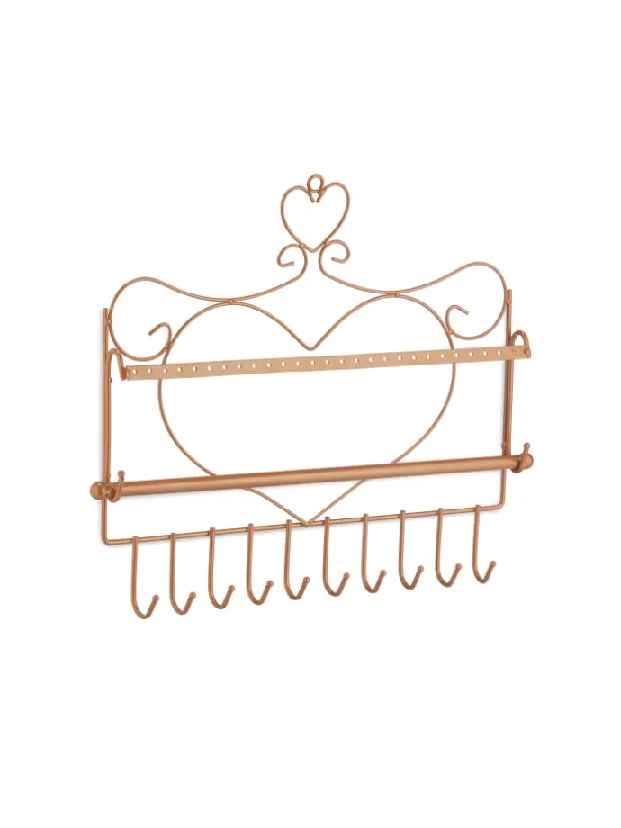 Wand Schmuckhalter in Bronze - (B)36,5x (H)30 x (T)3,5 cm