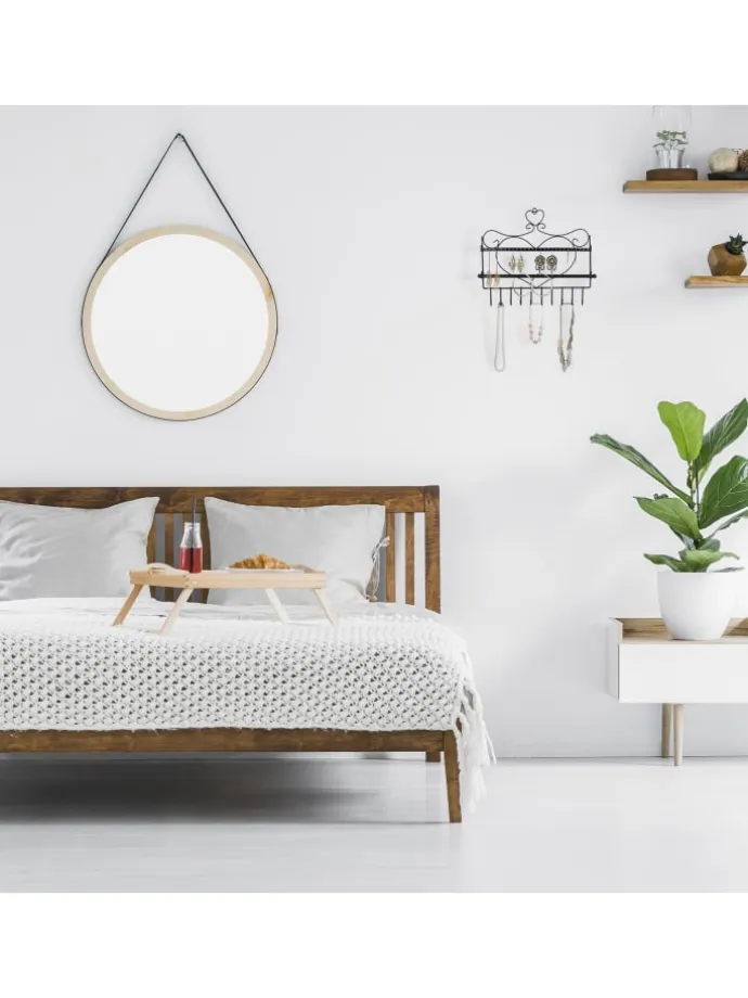 Wand Schmuckhalter in Bronze - (B)36,5x (H)30 x (T)3,5 cm