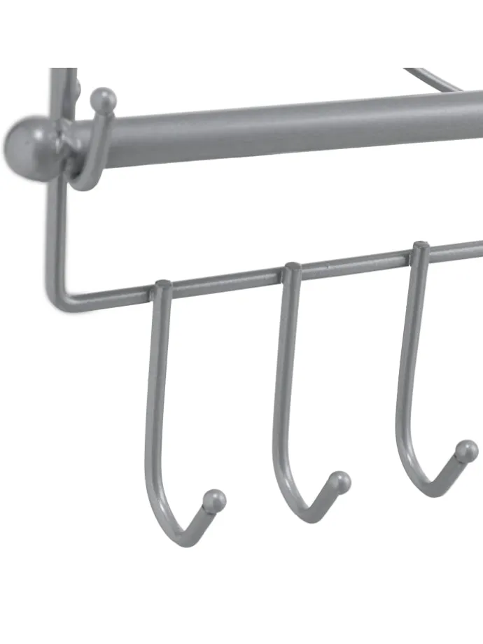 Wand Schmuckhalter in Silber - (B)36,5x (H)30 x (T)3,5 cm