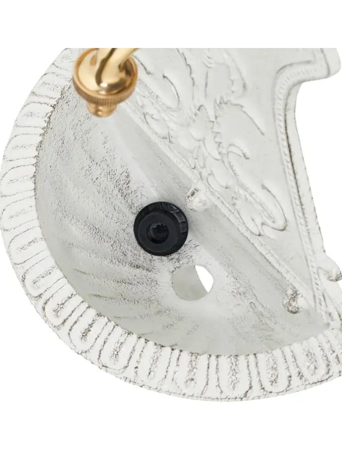 Wandbrunnen in Weiß - (B)24,5 x (H)42 x (T)11,5 cm