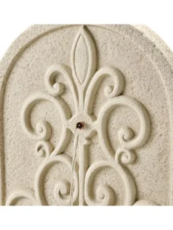 Wandbrunnen Standbrunnen Gartenbrunnen H: 54cm in beige