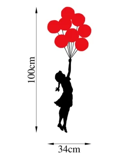 Wanddekor - (B)34 x (H)100 cm