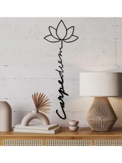 Wanddekor "Carpe Diem" - (B)21 x (H)60 cm