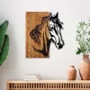 Wanddekor "Horse" - (B)48 x (H)58 cm