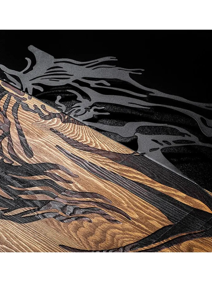 Wanddekor "Horse" - (B)48 x (H)58 cm