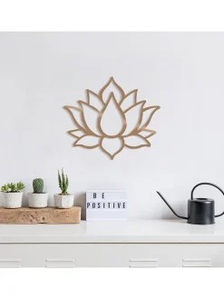 Wanddekor "Lotus Flower 1" - (B)43 x (H)50 cm