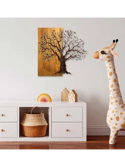 Wanddekor "Mysterious Tree" - (B)60 x (H)58 cm