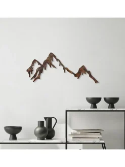 Wanddekor "Rusty Mountain" - (B)70 x (H)45 cm