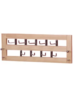 Wandgarderobe Ellen in natur lackiert