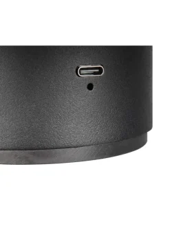 Wandleuchte DAVEY in schwarz matt