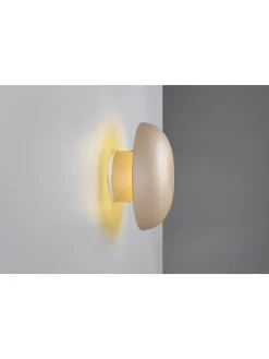 Wandleuchte DAVEY in warm beige