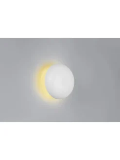 Wandleuchte DAVEY in weiß matt