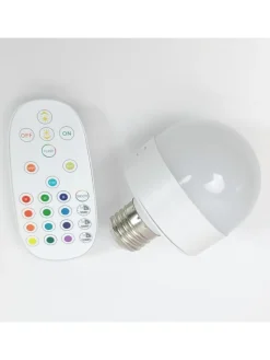 Wandleuchte ESTE mit Akku-Leuchtmittel in Weiß / Schwarz