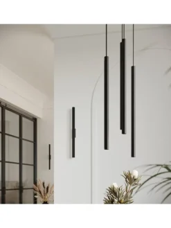 Wandleuchte FIDEUS 2 schwarz H 50