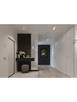 Wandleuchte GEO 1 in Weiß aluminium quadratische Lampe loft 1xG9 LED NICE LAMPS