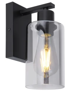 Wandleuchte "HADERA" in black