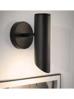 Wandleuchte INSPYR in Schwarz