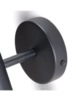 Wandleuchte INSPYR in Schwarz