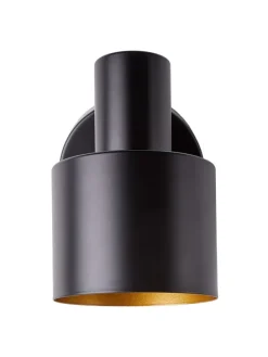 Wandleuchte ISAK in Schwarz