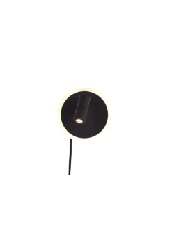 Wandleuchte JORDAN in schwarz matt