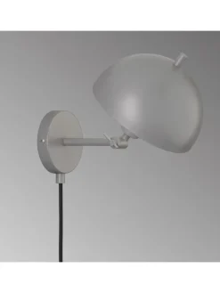 Wandleuchte Kia in grau - (H) 25 cm x (B) 18 cm