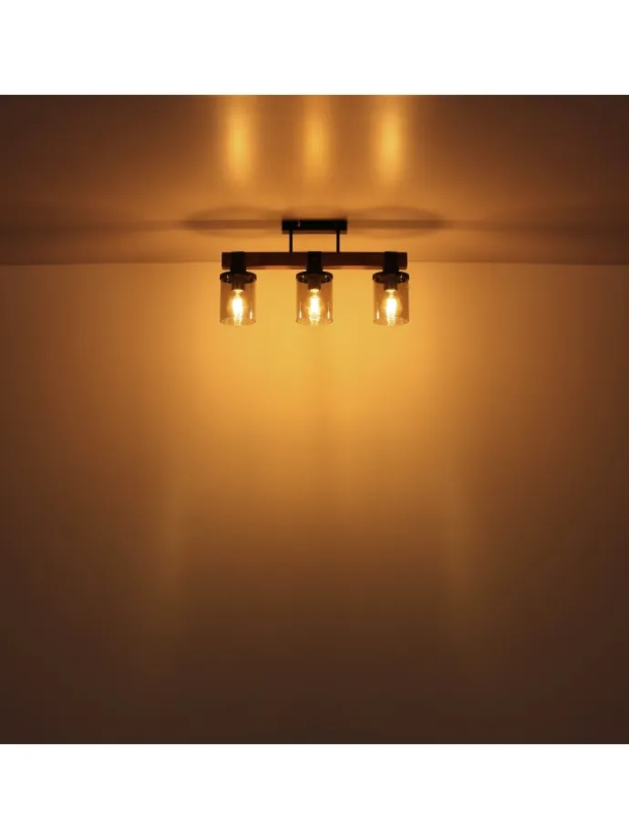 Wandleuchte "LILA" in black