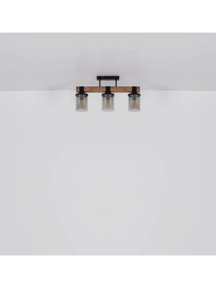 Wandleuchte "LILA" in black