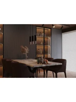 Wandleuchte LONGBOT in Schwarz (H)29cm (L)6cm (B)8cm