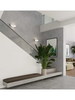 Wandleuchte LUTO weiß H 12