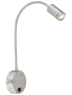 Wandleuchte "MILLY" in silver