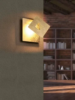 Wandleuchte MIO in goldfarbig